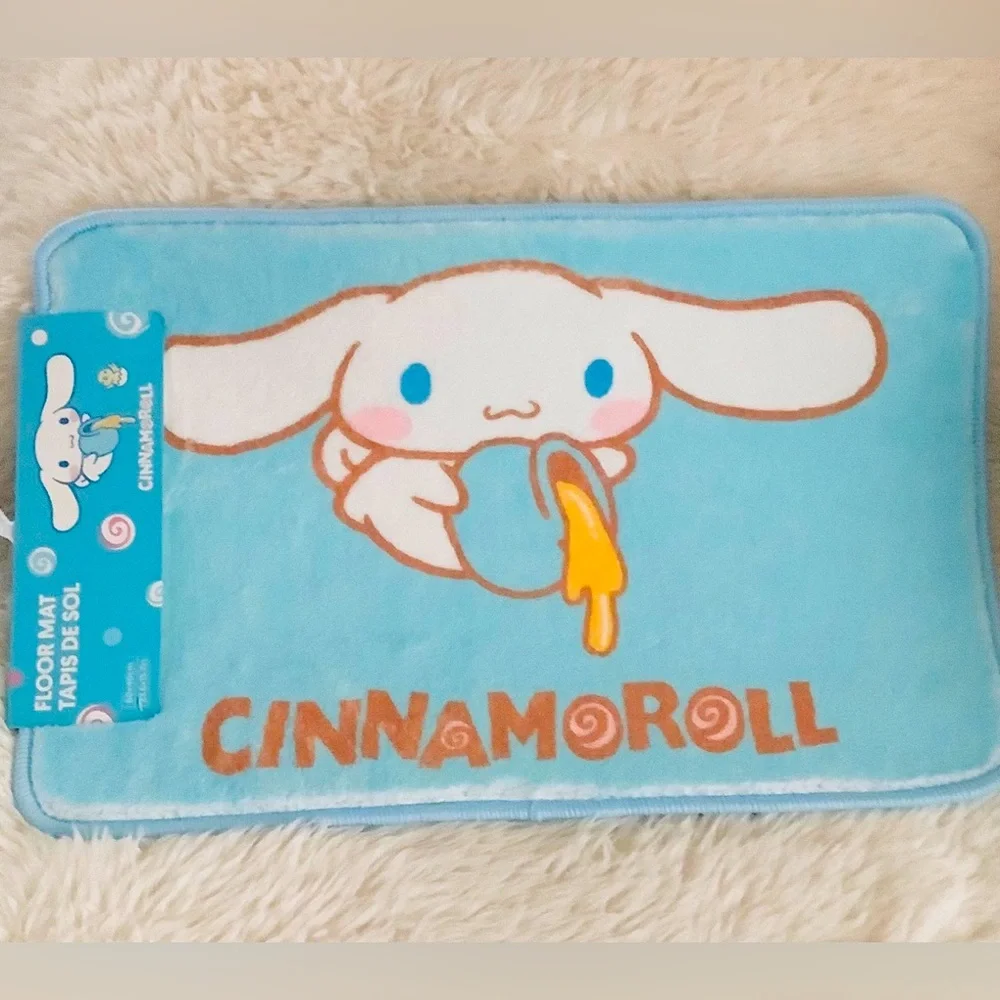 Sanrio Kawaii Anime Cinnamoroll Bathroom Mat Floor Mat